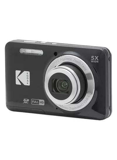 Kodak PIXPRO Friendly Zoom FZ55-BK 16MP Digital Camera with 5X Optical Zoom 28mm Wide Angle and 2.7" LCD Screen-0