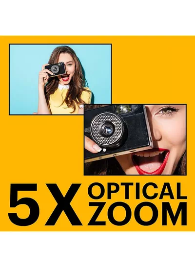Kodak PIXPRO Friendly Zoom FZ55-BK 16MP Digital Camera with 5X Optical Zoom 28mm Wide Angle and 2.7" LCD Screen-7