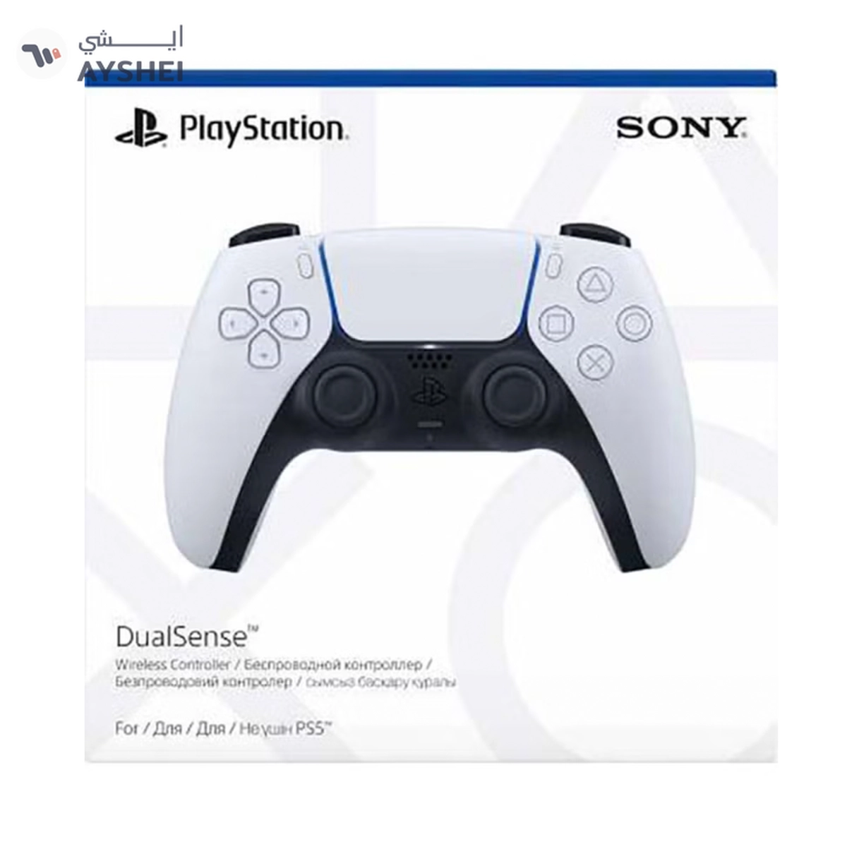 DualSense Wireless Controller For PlayStation 5 - White-4-4