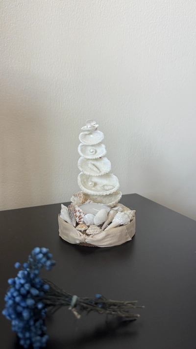 Handmade Coastal Candle Holder & Décor Piece-3