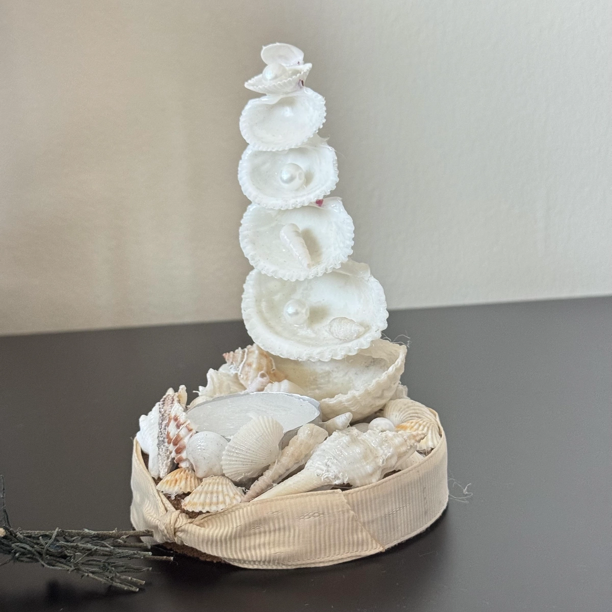 Handmade Coastal Candle Holder & Décor Piece-1-1