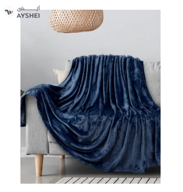 BSB HOME® 220 GSM Premium Plush Double Blanket for Bed, Sofa, Couch
