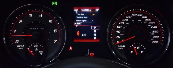 Dodge Charger SRT8 ( 2013 Model ) in Black Color GCC Specs