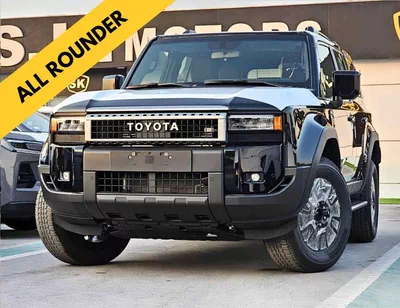 Toyota Prado TURBO ALL ROUNDER || 2.4L PETROL V4 | SUNROOF | DIFF-LOCK | RR CAMERA | ALLOY WHEELS | SQUARE LIGHTS-0