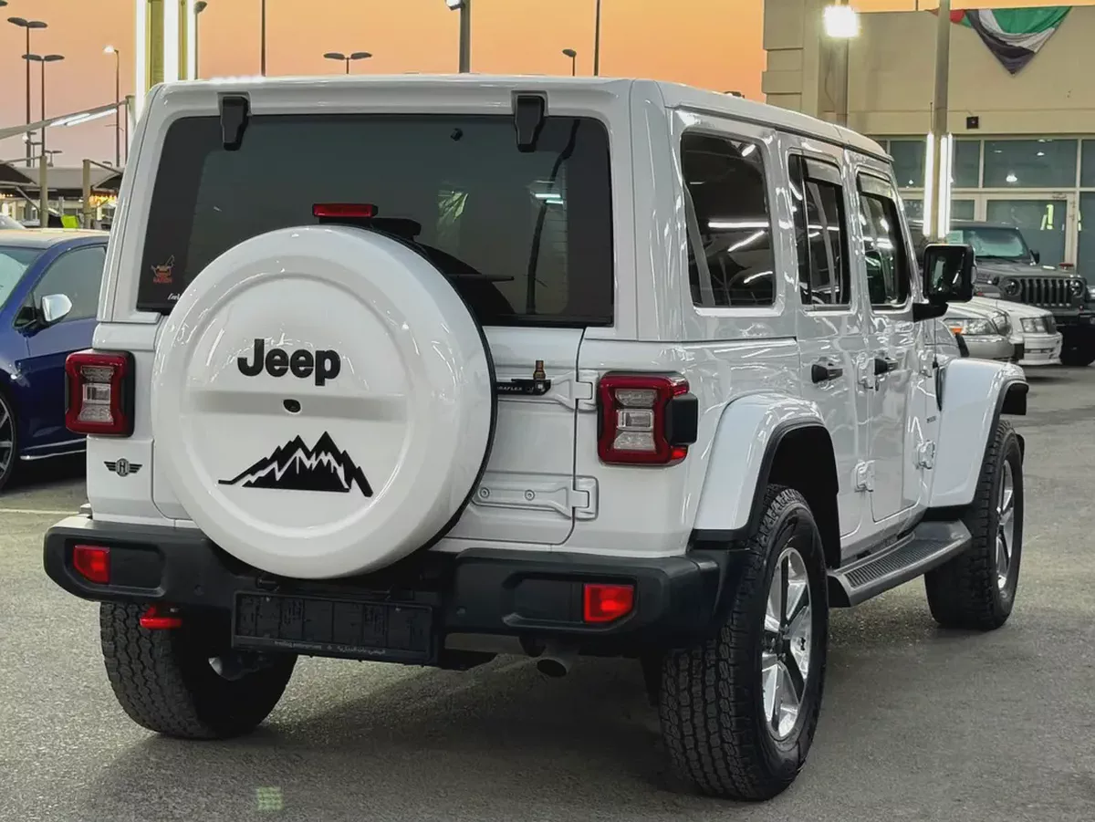 (2021) JEEP WRANGLER SAHARA // GCC//FULL OPTION// ORIGINAL PAINT//EXCELLENT CONDITION//-6-6