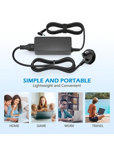 Eworld 65W AC Replacement Charger for HP Laptops, 19.5V 3.33A Power Adapter -1