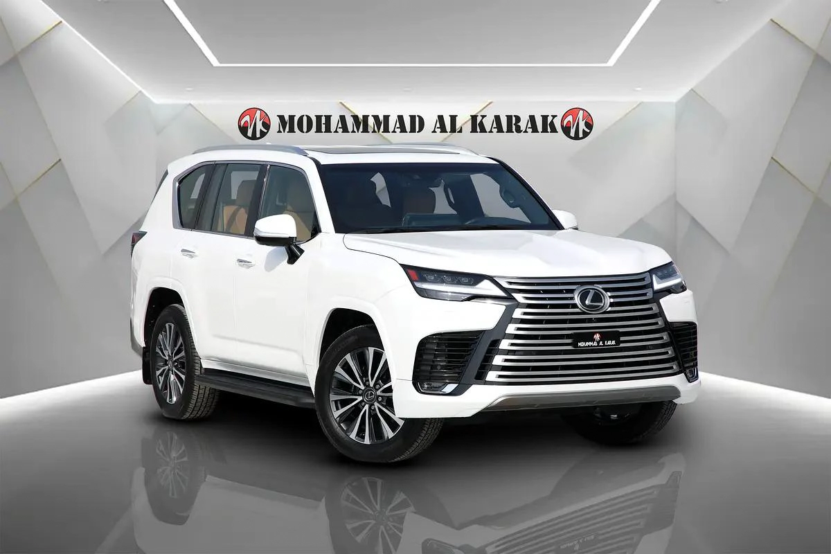 LEXUS LX 600 - 2024 - GCC - AL FUTTAIM WARRANTY TILL 2028 - FULL SERVICE HISTROY - FULLY LOADED-2-2