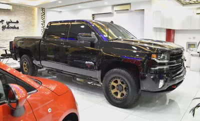 ORIGINAL PAINT ( صبغ وكاله ) Chevrolet Silverado High Country 4x4 6.2 L ( 2017 Model ) GCC Specs-2