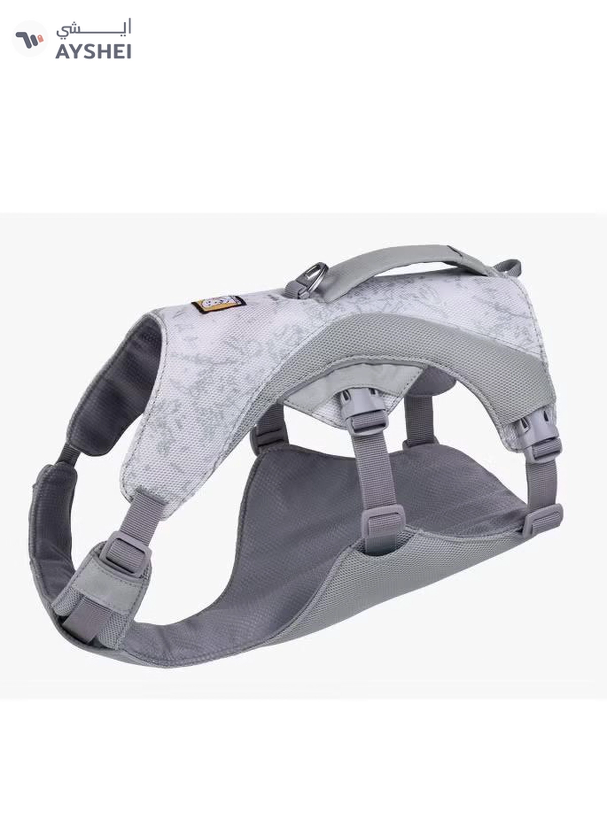 RUFFWEAR Swamp Cooler Cooling Dog Harness Medium Graphite Gray