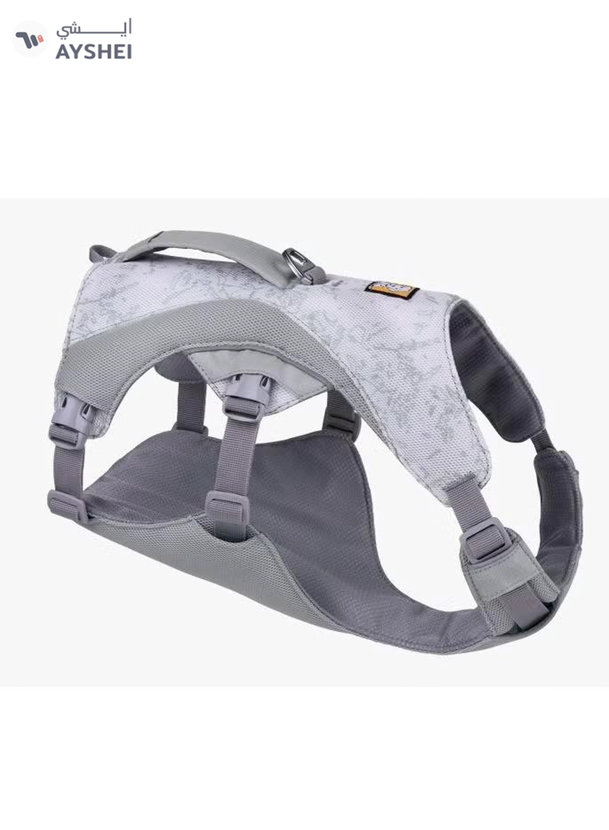 RUFFWEAR Swamp Cooler Cooling Dog Harness Medium Graphite Gray-1-1