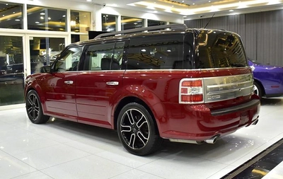 Ford Flex Limited ( 2015 Model ) in Red Color GCC Specs-3