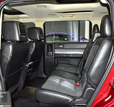 Ford Flex Limited ( 2015 Model ) in Red Color GCC Specs-4