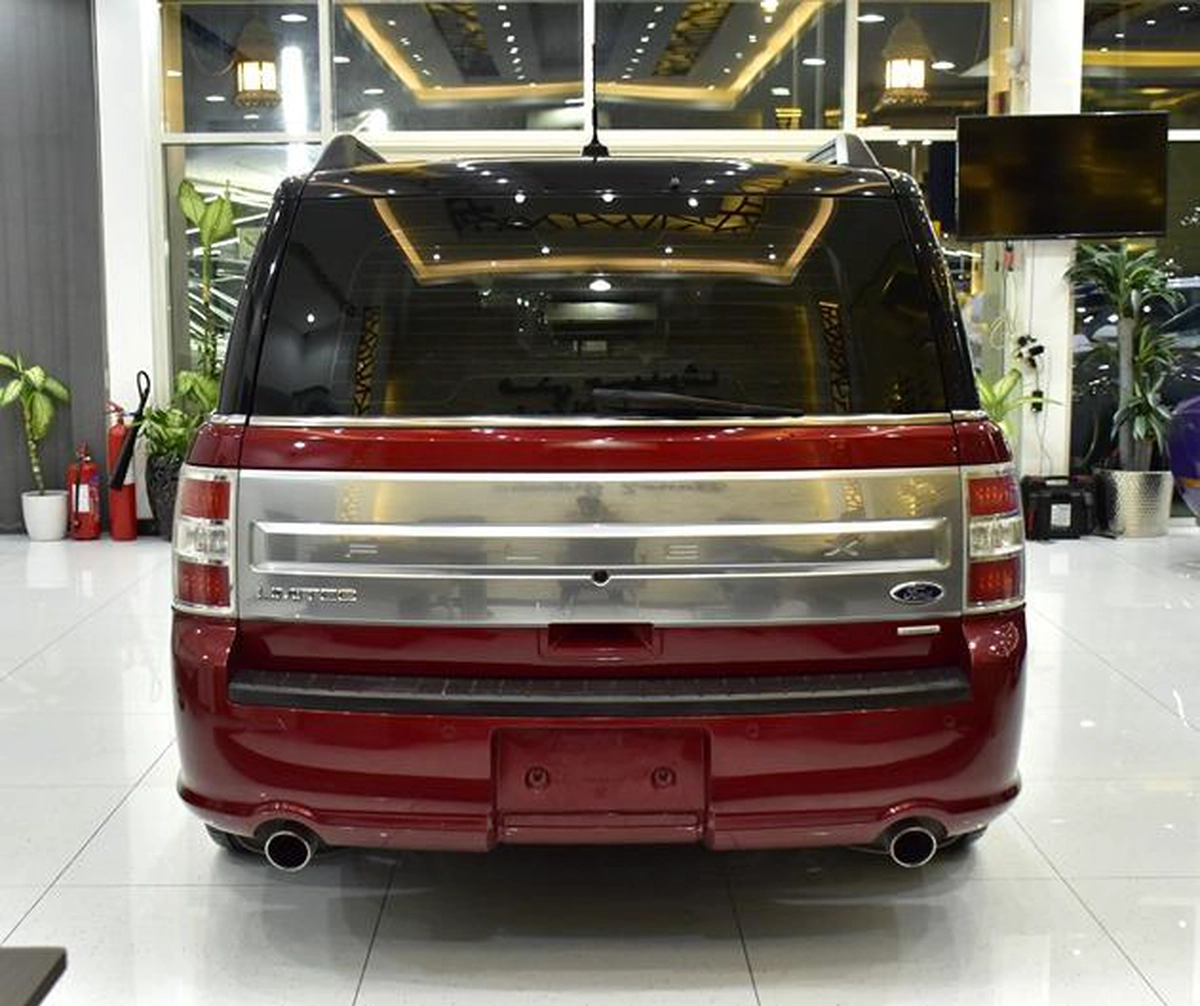 Ford Flex Limited ( 2015 Model ) in Red Color GCC Specs
