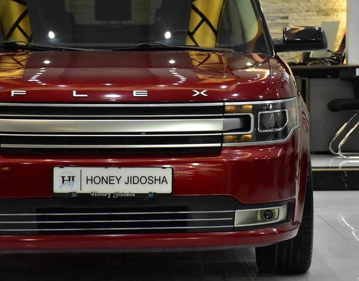 Ford Flex Limited ( 2015 Model ) in Red Color GCC Specs