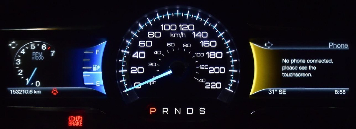 Ford Flex Limited ( 2015 Model ) in Red Color GCC Specs