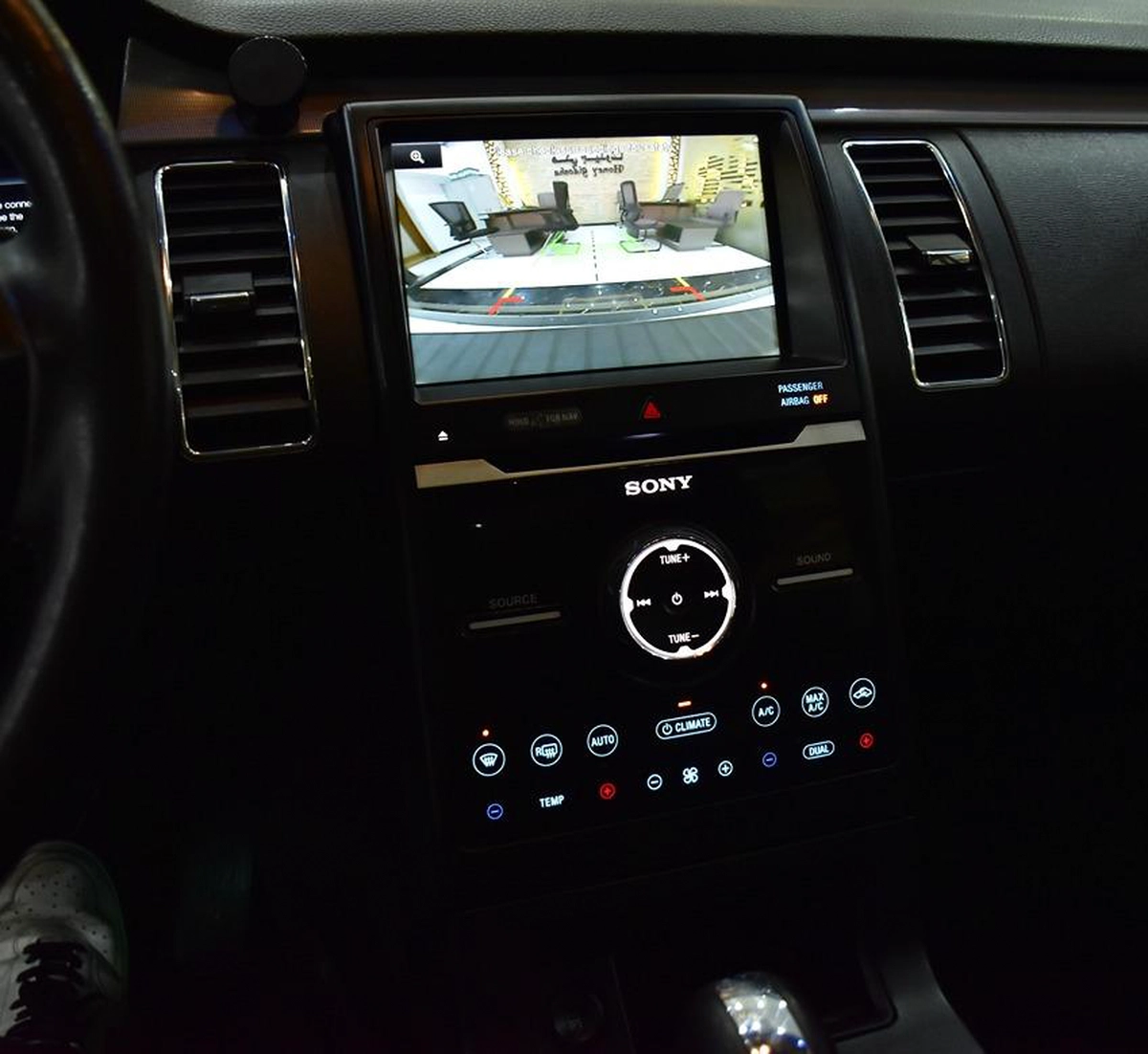 Ford Flex Limited ( 2015 Model ) in Red Color GCC Specs