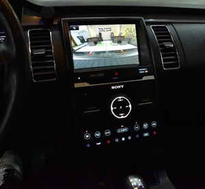 Ford Flex Limited ( 2015 Model ) in Red Color GCC Specs