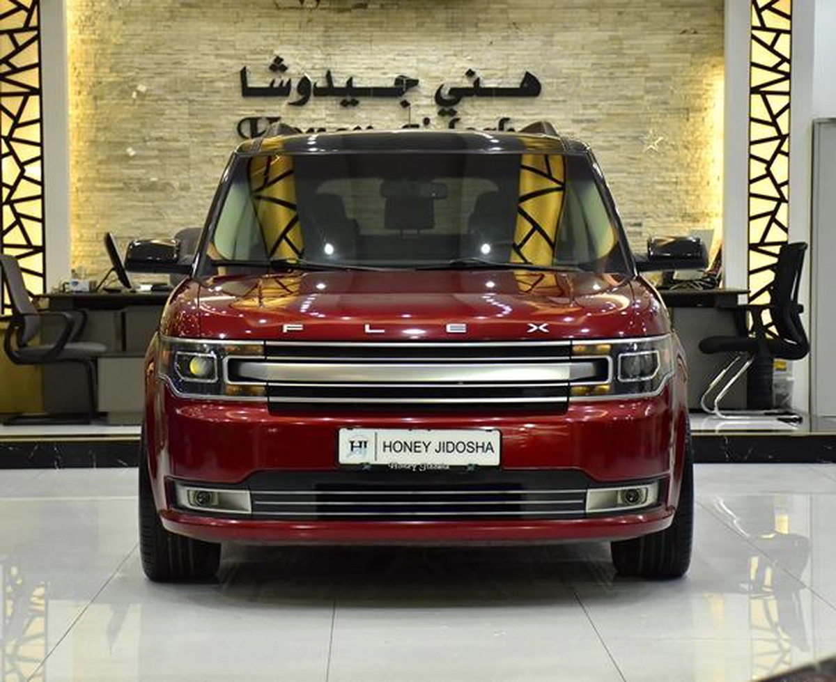 Ford Flex Limited ( 2015 Model ) in Red Color GCC Specs