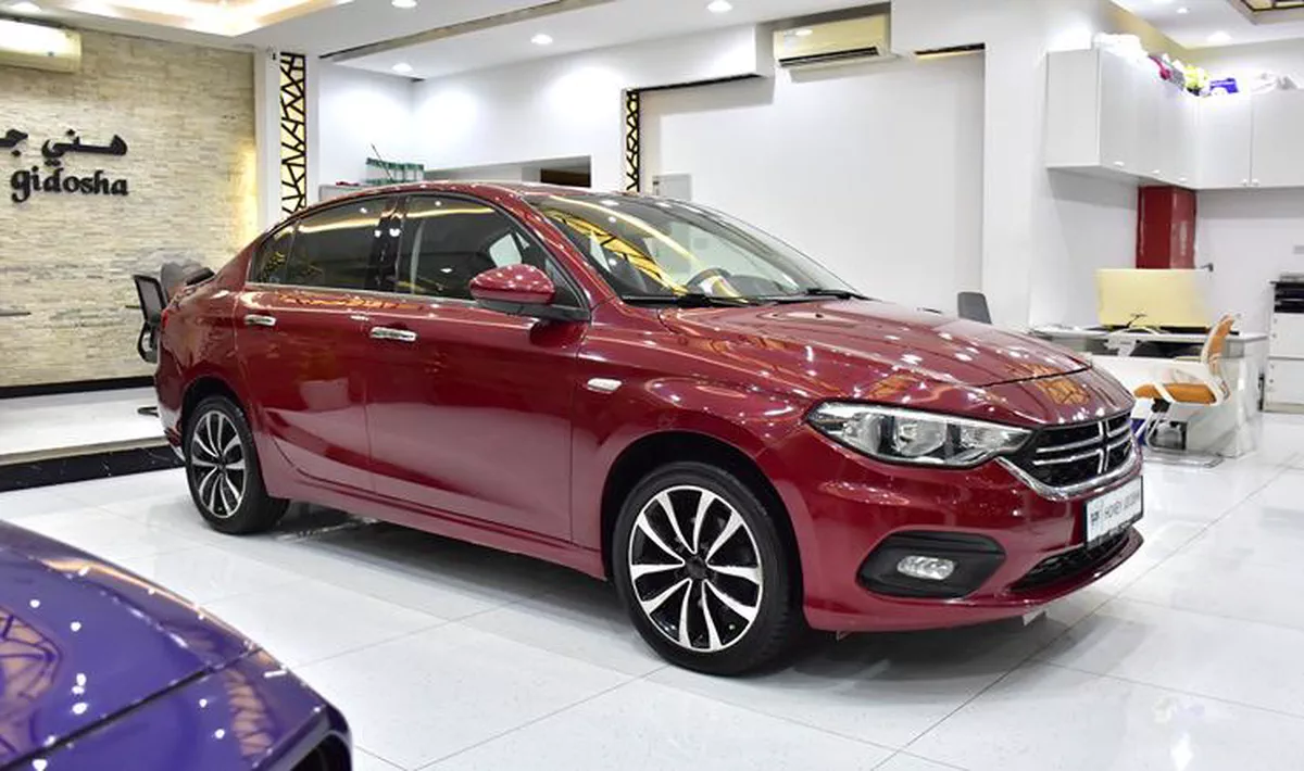 Dodge Neon ( 2017 Model ) in Red Color GCC Specs-1-1