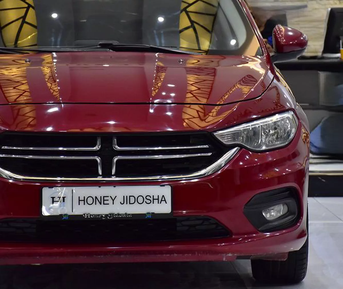 Dodge Neon ( 2017 Model ) in Red Color GCC Specs-11-11