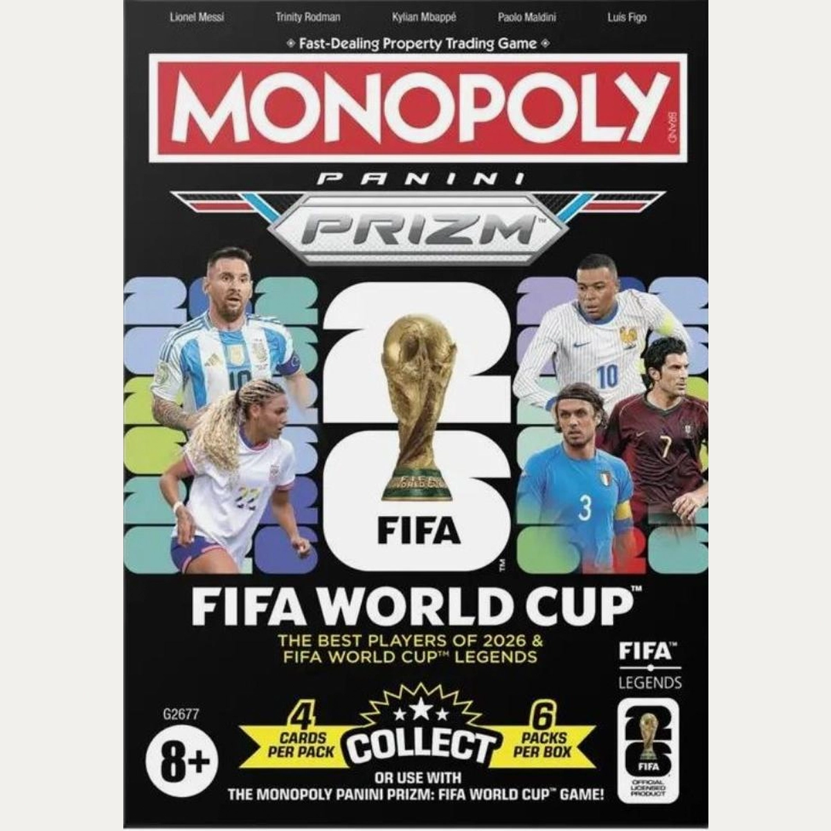 2026 Monopoly Panini Prizm FIFA World Cup-0-0