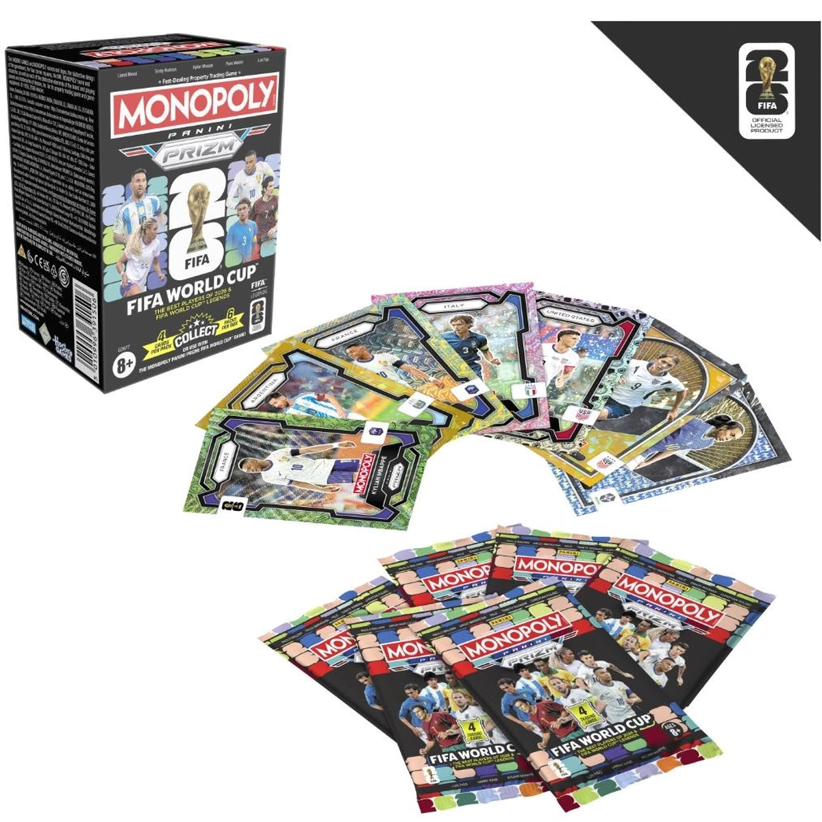 2026 Monopoly Panini Prizm FIFA World Cup-1-1