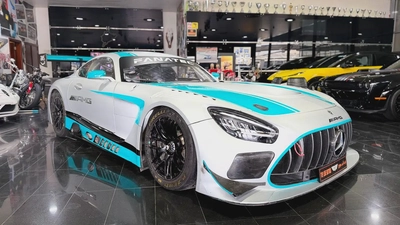 MERCEDES AMG GT3 EVO, RACE CAR, ENDURANCE PACKAGE,CAR IS EQUIPPED WITH 200K AED WORTH OF SPARE PARTS-0