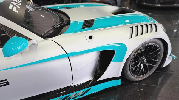 MERCEDES AMG GT3 EVO, RACE CAR, ENDURANCE PACKAGE,CAR IS EQUIPPED WITH 200K AED WORTH OF SPARE PARTS