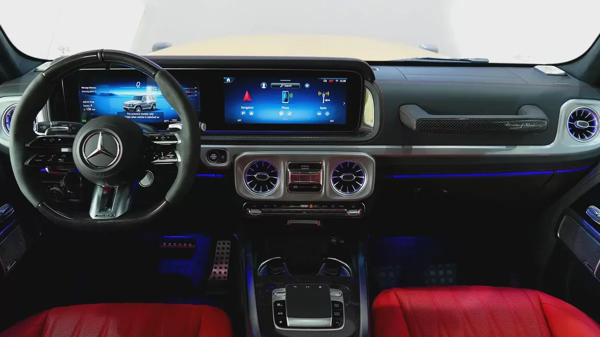 2025 - Mercedes-Benz G63 AMG - Double Night Package for 850,000.00 AED-15-15