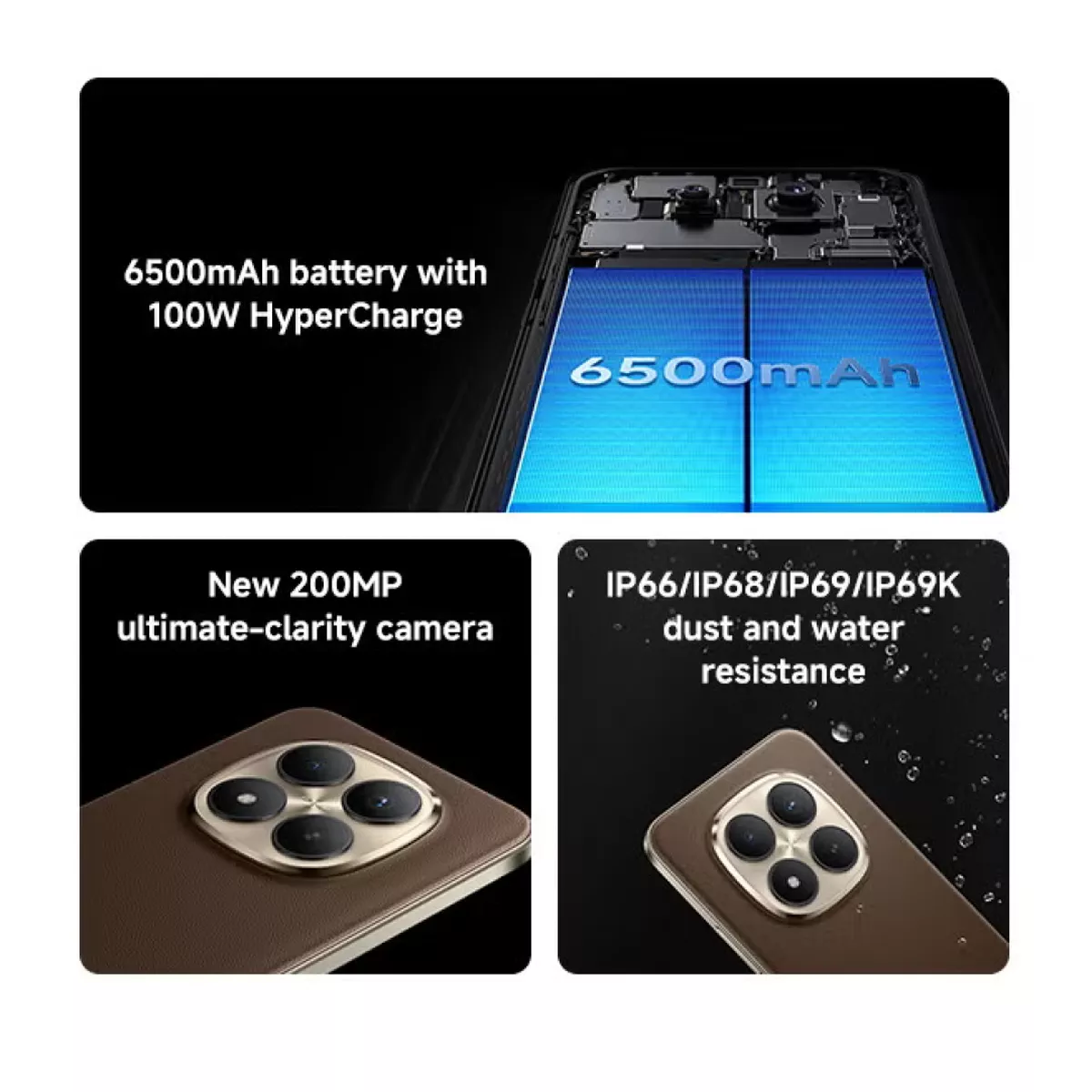 Xiaomi Redmi Note 15 Pro+ Dual SIM 5G Black 12G RAM 512GB - Global Version Redmi Note 15 Pro+ Dual SIM 5G Black 12G RAM 512GB - Global Version-1-1