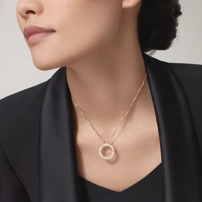 CARTIER LOVE pendant - Yellow gold LOVE necklace, 18K yellow gold-3