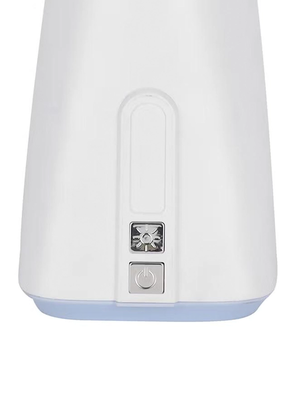 Olsenmark 7" Rechargeable Table Fan 4Spd, Led OMF1945 White