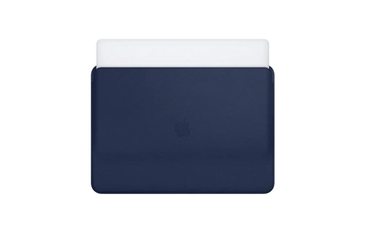 Apple MacBook Pro 15" Leather Sleeve, Navy Blue | MACBOOK-PRO-15-0
