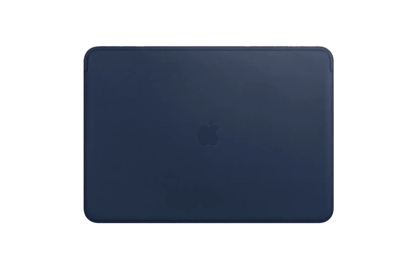 Apple MacBook Pro 15" Leather Sleeve, Navy Blue | MACBOOK-PRO-15