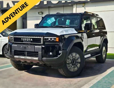 Toyota Prado ADVENTURE TURBO | 2.4L PETROL V4 | GCC SPEC | LEATHER WITH DRIVE ELECTRIC SEAT (CODE # PTADV2)-0