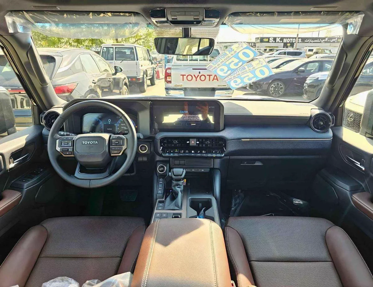 Toyota Prado ADVENTURE TURBO | 2.4L PETROL V4 | GCC SPEC | LEATHER WITH DRIVE ELECTRIC SEAT (CODE # PTADV2)-13-0