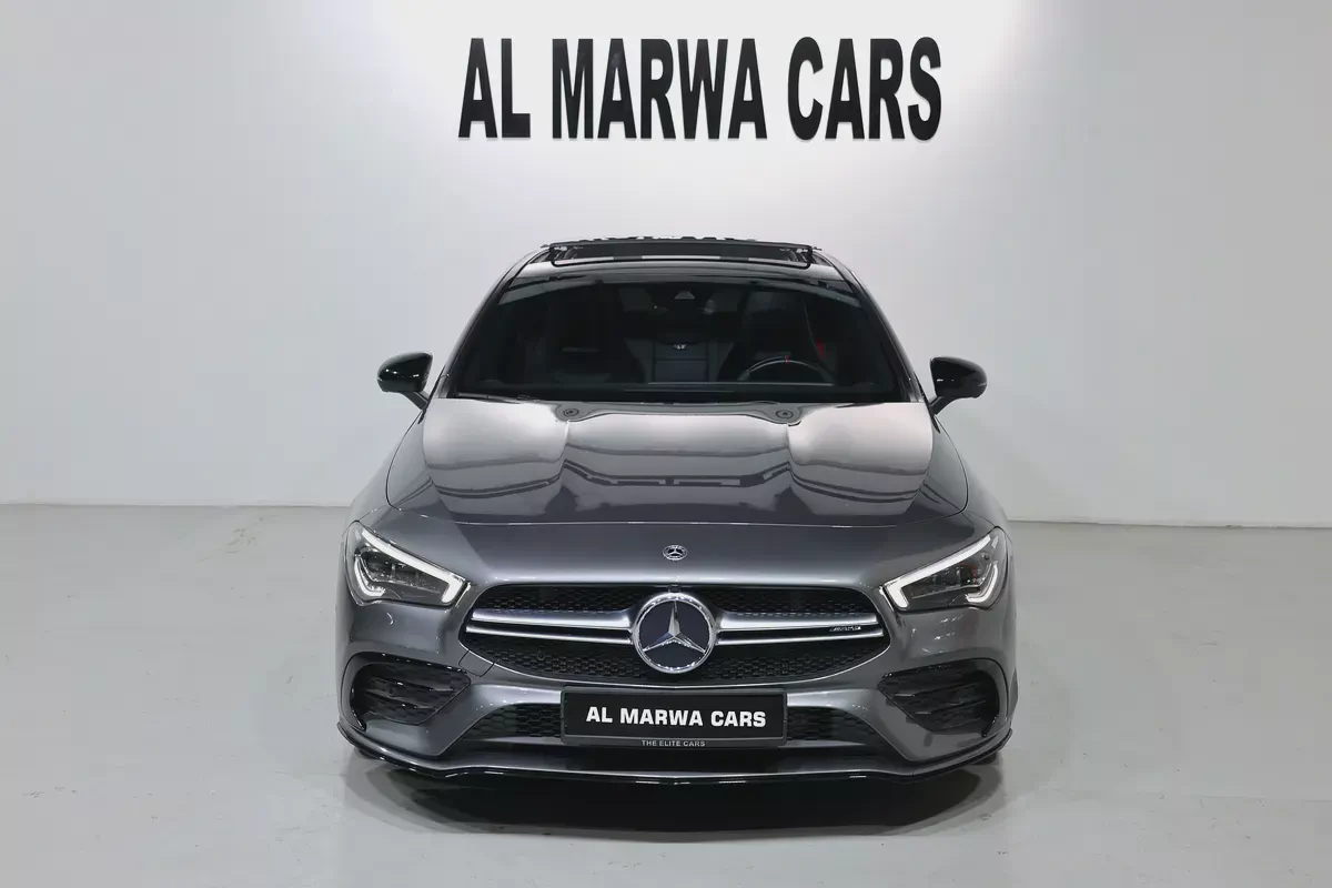 2021 Mercedes CLA 35 AMG | GCC Specs | Pristine Condition-4-4