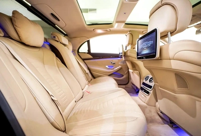 AED 1632 PM | MERCEDES S500 AMG 2014 | 4 BUTTON | WELL MAINTAINED | 1 YEAR WARRANTY | GCC-7