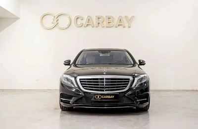 AED 1632 PM | MERCEDES S500 AMG 2014 | 4 BUTTON | WELL MAINTAINED | 1 YEAR WARRANTY | GCC-14