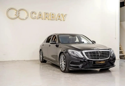 AED 1632 PM | MERCEDES S500 AMG 2014 | 4 BUTTON | WELL MAINTAINED | 1 YEAR WARRANTY | GCC-16