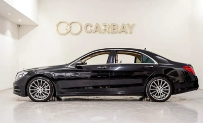 AED 1632 PM | MERCEDES S500 AMG 2014 | 4 BUTTON | WELL MAINTAINED | 1 YEAR WARRANTY | GCC-13
