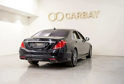 AED 1632 PM | MERCEDES S500 AMG 2014 | 4 BUTTON | WELL MAINTAINED | 1 YEAR WARRANTY | GCC-6