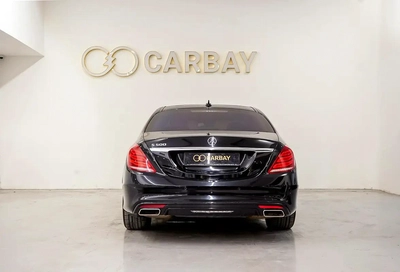 AED 1632 PM | MERCEDES S500 AMG 2014 | 4 BUTTON | WELL MAINTAINED | 1 YEAR WARRANTY | GCC-2
