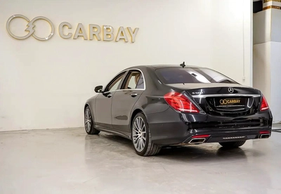 AED 1632 PM | MERCEDES S500 AMG 2014 | 4 BUTTON | WELL MAINTAINED | 1 YEAR WARRANTY | GCC-1