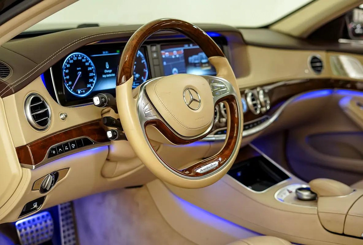 AED 1632 PM | MERCEDES S500 AMG 2014 | 4 BUTTON | WELL MAINTAINED | 1 YEAR WARRANTY | GCC-18-18
