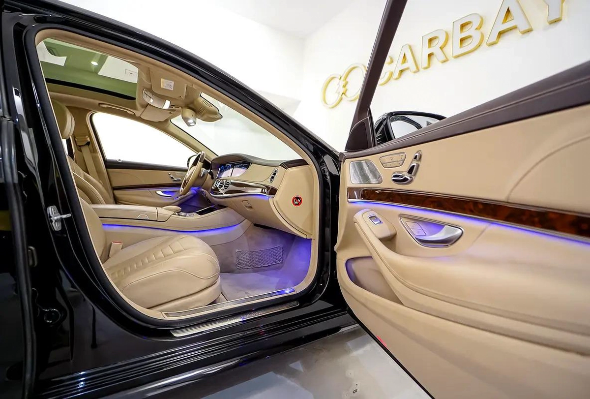 AED 1632 PM | MERCEDES S500 AMG 2014 | 4 BUTTON | WELL MAINTAINED | 1 YEAR WARRANTY | GCC-10-10