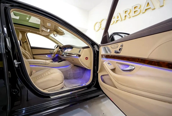 AED 1632 PM | MERCEDES S500 AMG 2014 | 4 BUTTON | WELL MAINTAINED | 1 YEAR WARRANTY | GCC