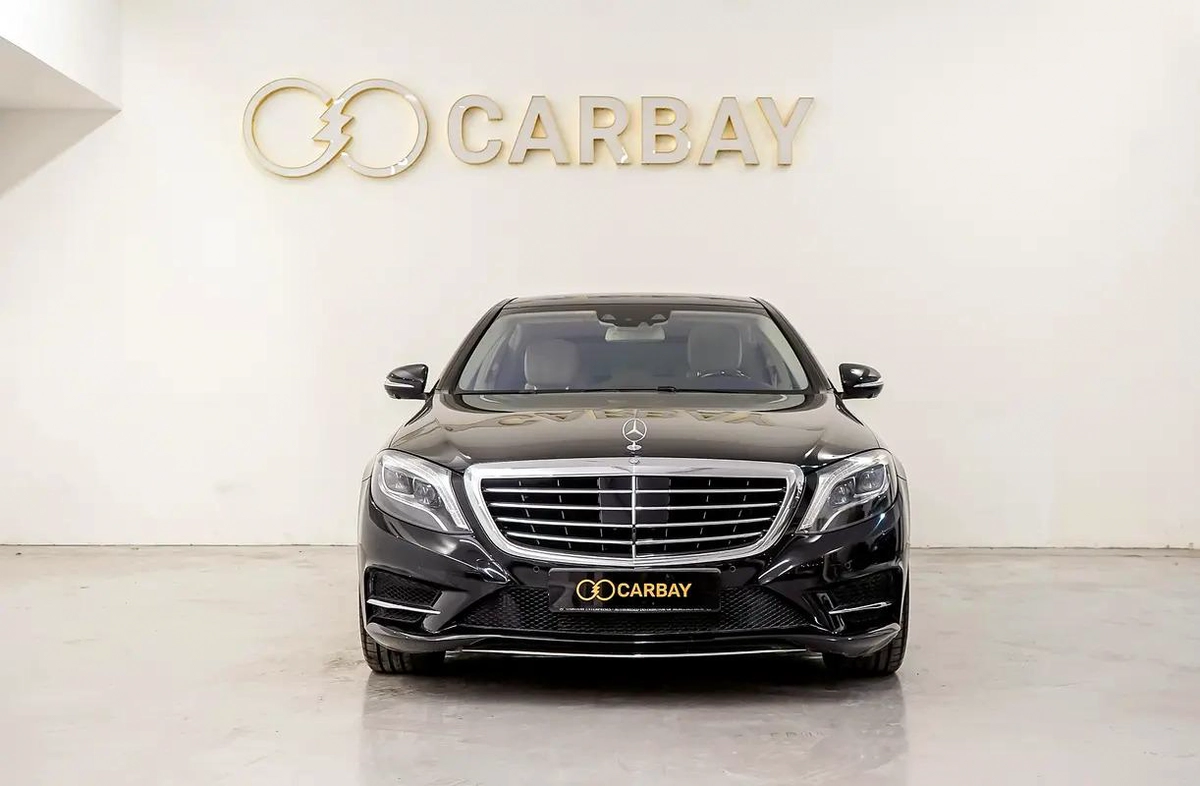 AED 1632 PM | MERCEDES S500 AMG 2014 | 4 BUTTON | WELL MAINTAINED | 1 YEAR WARRANTY | GCC-14-14