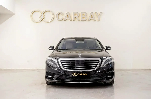 AED 1632 PM | MERCEDES S500 AMG 2014 | 4 BUTTON | WELL MAINTAINED | 1 YEAR WARRANTY | GCC