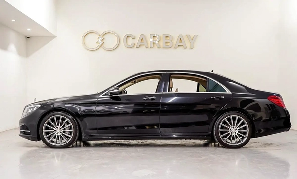 AED 1632 PM | MERCEDES S500 AMG 2014 | 4 BUTTON | WELL MAINTAINED | 1 YEAR WARRANTY | GCC